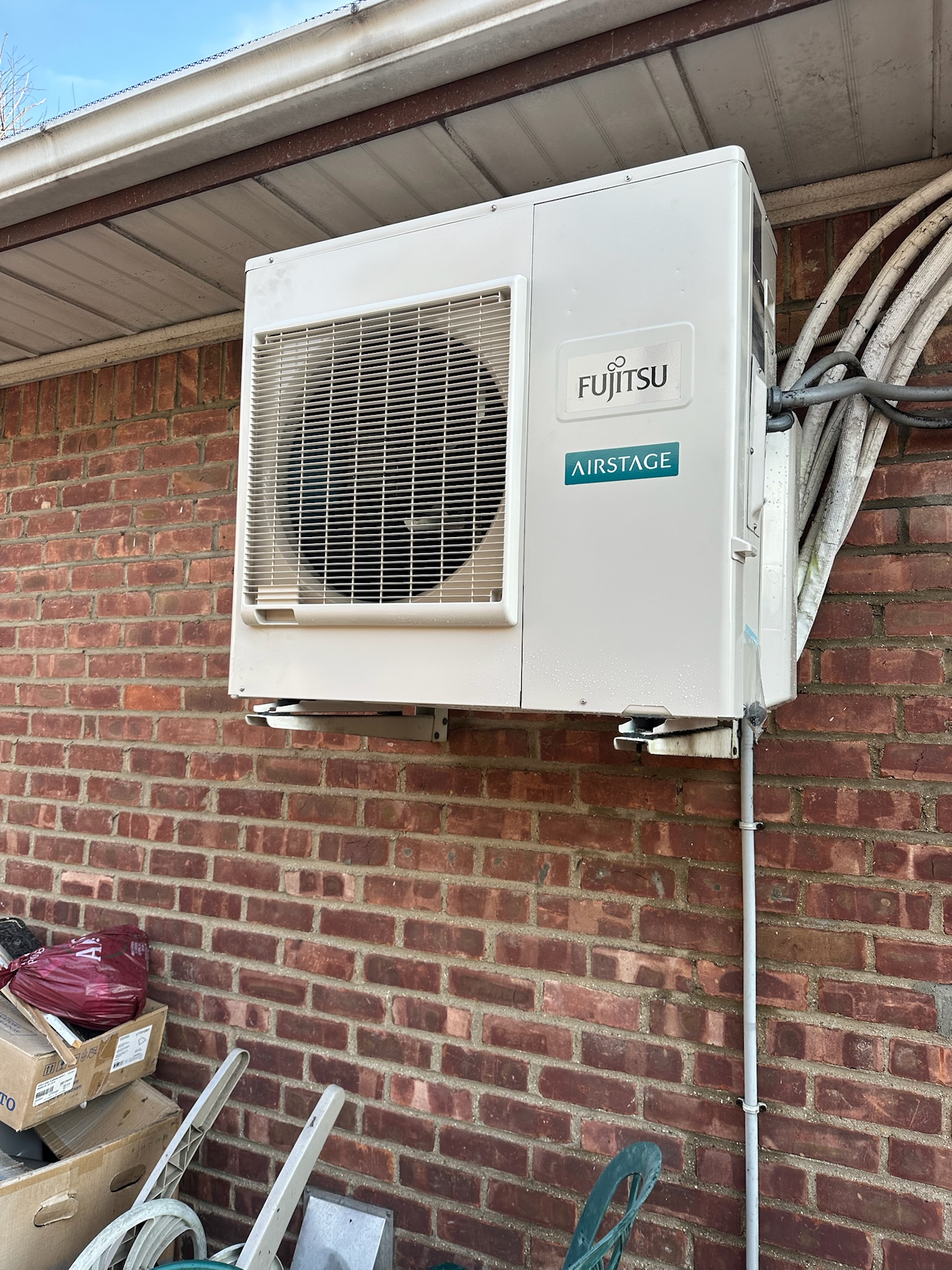 Mini Split Outdoor Installation