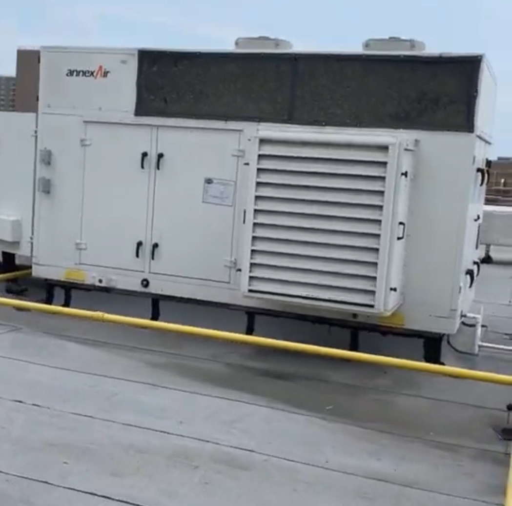 Commercial Rooftop HVAC System