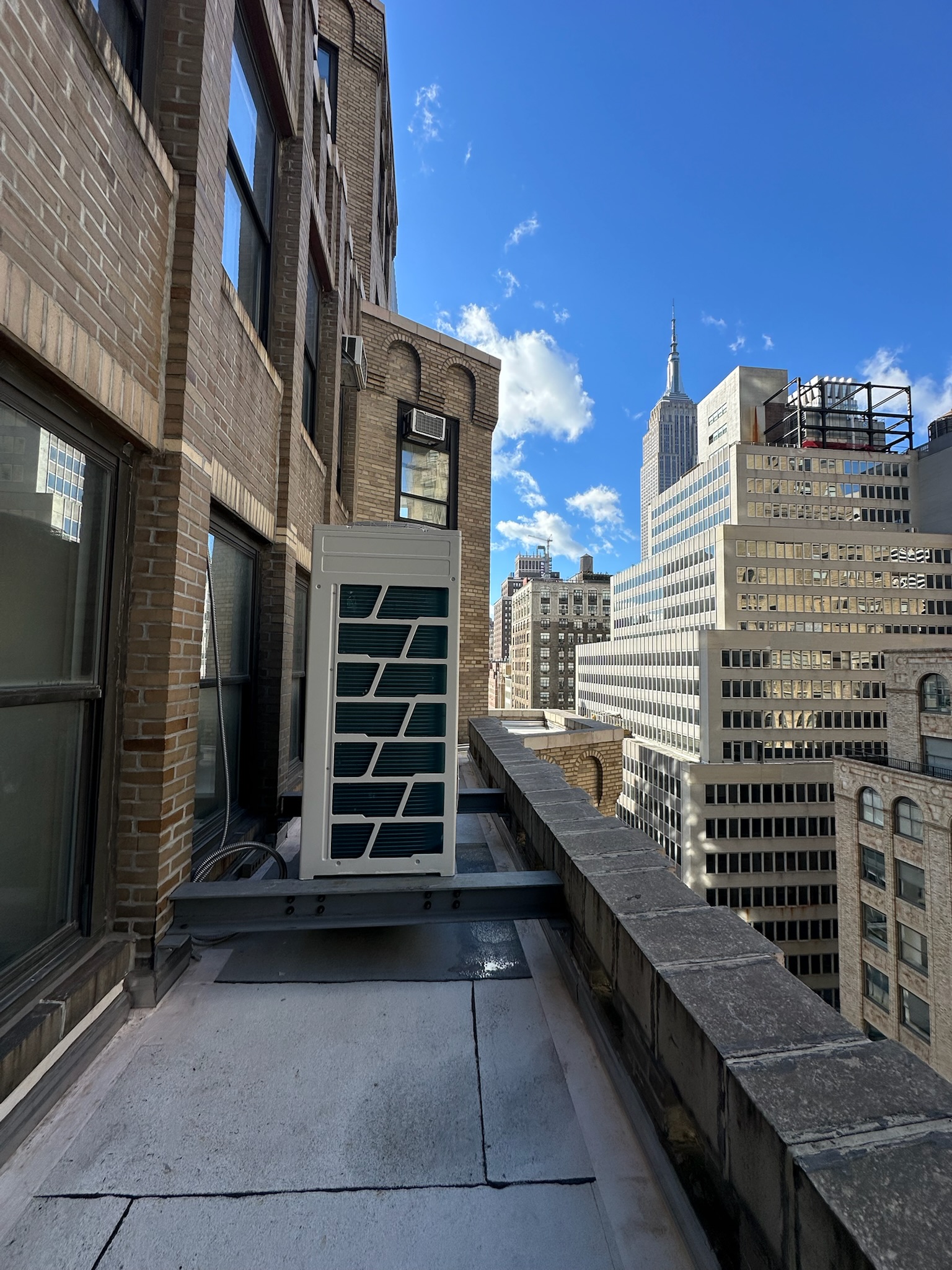 After: HVAC system installation before and after